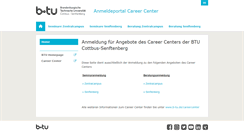 Desktop Screenshot of hl-careercenter.de